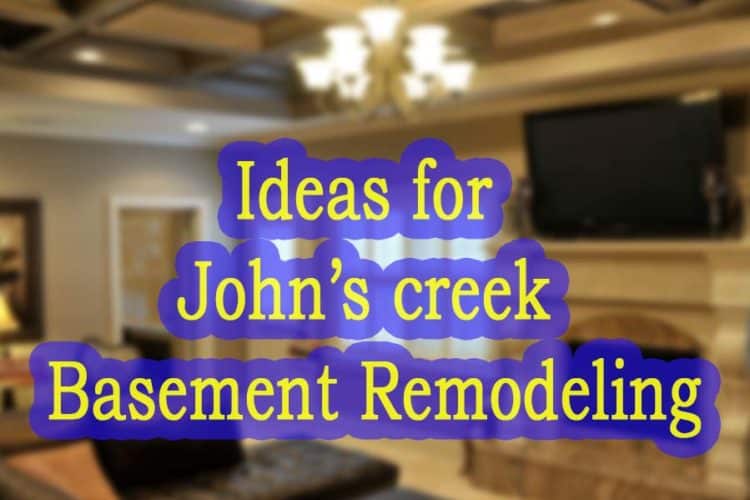 Ideas for basement remodeling
