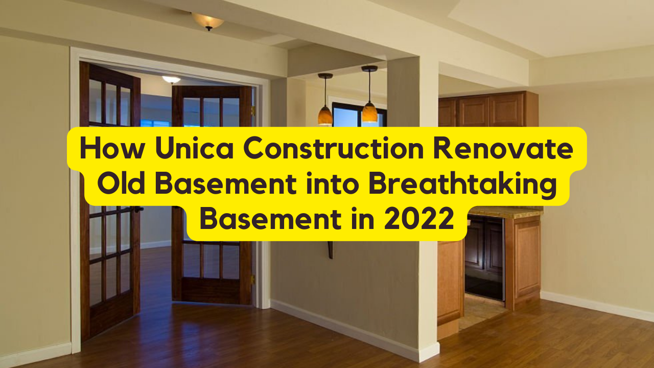 Unica Renovation Basement in 2022